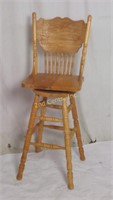 Vintage Colonial Chair Sivel Style Bar Stool