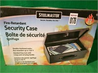 STEELMASTER FIREPROOF SECURITY CASE