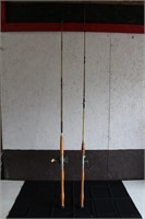 Two Vintage Montague Fishing Rods and Reels