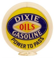 Dixie Oils Gasoline Globe