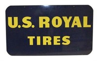 Tin US Royal Tires Sign