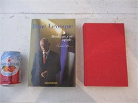 2 livres signés par 2 anciens Premier Ministre