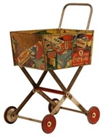 Child's Coca Cola Shopping Cart