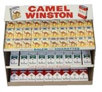 Camel Winston Counter Top Display with Cigarettes