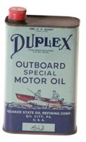 Quaker State Duplex 1 Qt Outboard Motor Oil Can