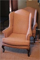 Massoud Wing Back Chair with Queen