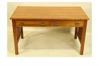 STICKLEY ARTS & CRAFTS STYLE CHERRY DESK