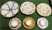 MIXED LOT OF NINE MEISSEN PIECES