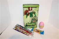 Poison Ivy Barbie Doll in original Box, Taz