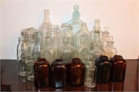 Selection of Vintage Bottles