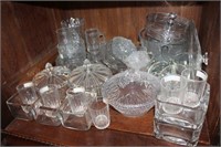 Large Selection of Clear Glass & Crystal