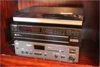 Kenwood CD Player, NAD Stereo Receiver