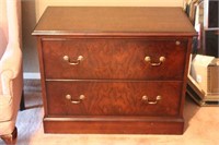 Lateral 2 Drawer File Cabinet with Burled