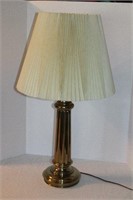 Brass Lamp with Shade