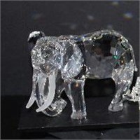Swarovski Large Crystal Elephants