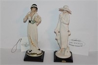 Florence Armani Lady Figurines (lot of 2)