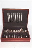 Community Plate Flatware in Chest