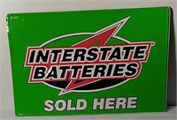 SST Interstate Batteries Sold Here Sign