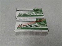 two boxes Remington UMC 9mm ammo