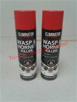 2 new cans Eliminator wasp and Hornet killer spray