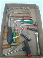 Ratchets, screwdrivers and misc tools