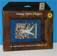 Vintage Sports Plaque