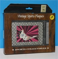 Vintage Sports Plaque
