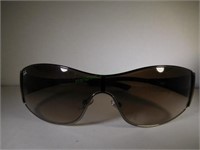 Ray-Ban satin gunmetal designer sunglasses