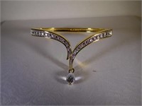 Swarovski Crystal GP Briolette Bangle Bracelet