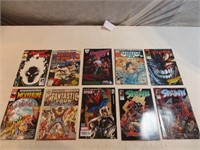 Lot de dix comics