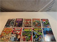 Lot de dix comics