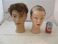 Ensemble de 2 têtes de coiffure