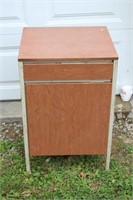 Metal Cabinet w/ Drawer & Cabinet