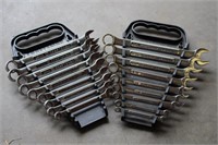 2 Craftsman Wrench Sets - Metric & Standard