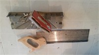 WOOD SAW WITH MIRE BOX