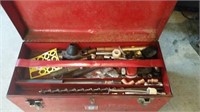 MASTERCRAFT TOOL BOX AND CONTENTS
