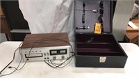 Realistic TR884 8 track player & bar case
