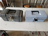 B22- PLASTIC TOOL BOXES WITH TOOLS