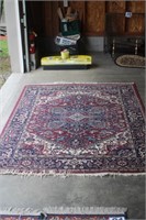 Red Mahal Area Rug