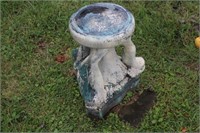 Concrete Bird-Bath Stand