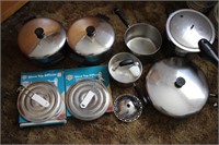 Vintage Revereware Pots/Pans & More