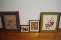 Birds & Buck Paintings (Ray Harm & More)