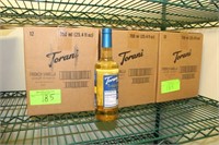 (36) Bottles Torani Syrup -  French Vanilla