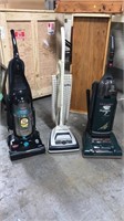 Lot of three vacuum cleaners