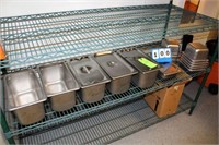 Assort. Stainless Steel Steam Table Inserts