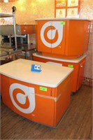 (3) Restaurant Storage Cabinets/Serving Stands
