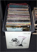 Vintage L P Records Bin 100 Plus Lot 70-80S Music