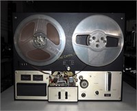 Vintage Sony Tc-350 Stereo 3 Head Reel-to-reel