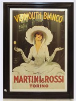 Martini & Rossi Vintage Style Advertising Print