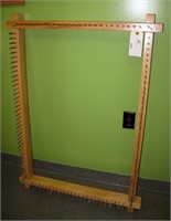 Custom 2' X 3' hard maple rug loom